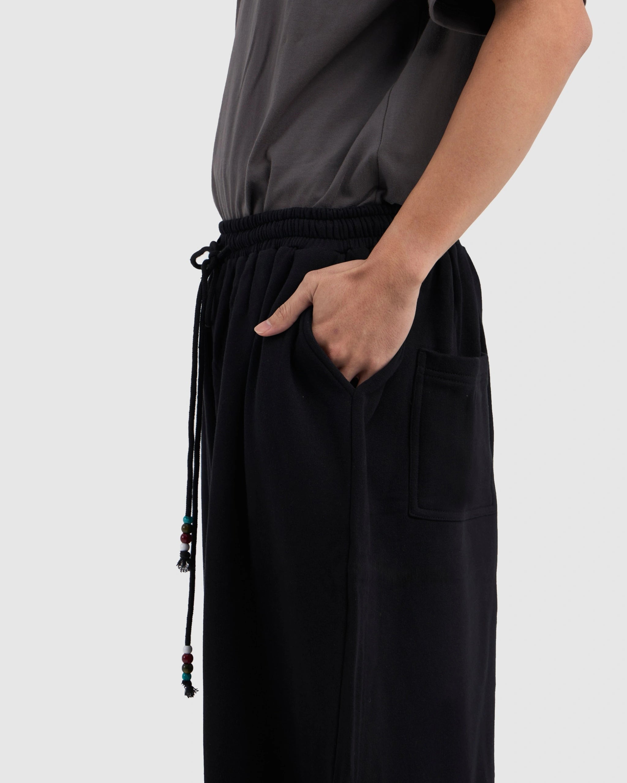 HOTEL Balloon Sweat Pants Black