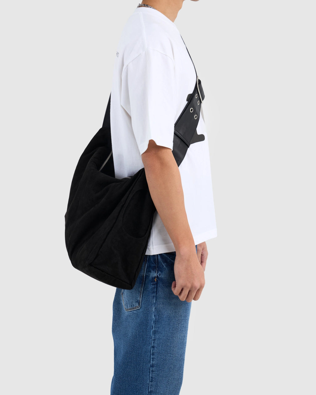 HOTEL Suede Bag [Black]