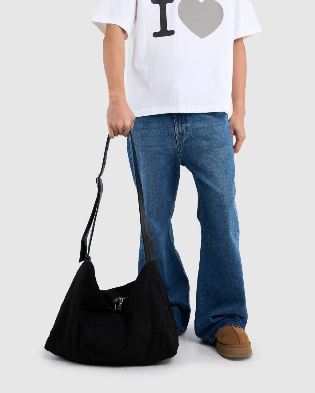 HOTEL Suede Bag [Black]