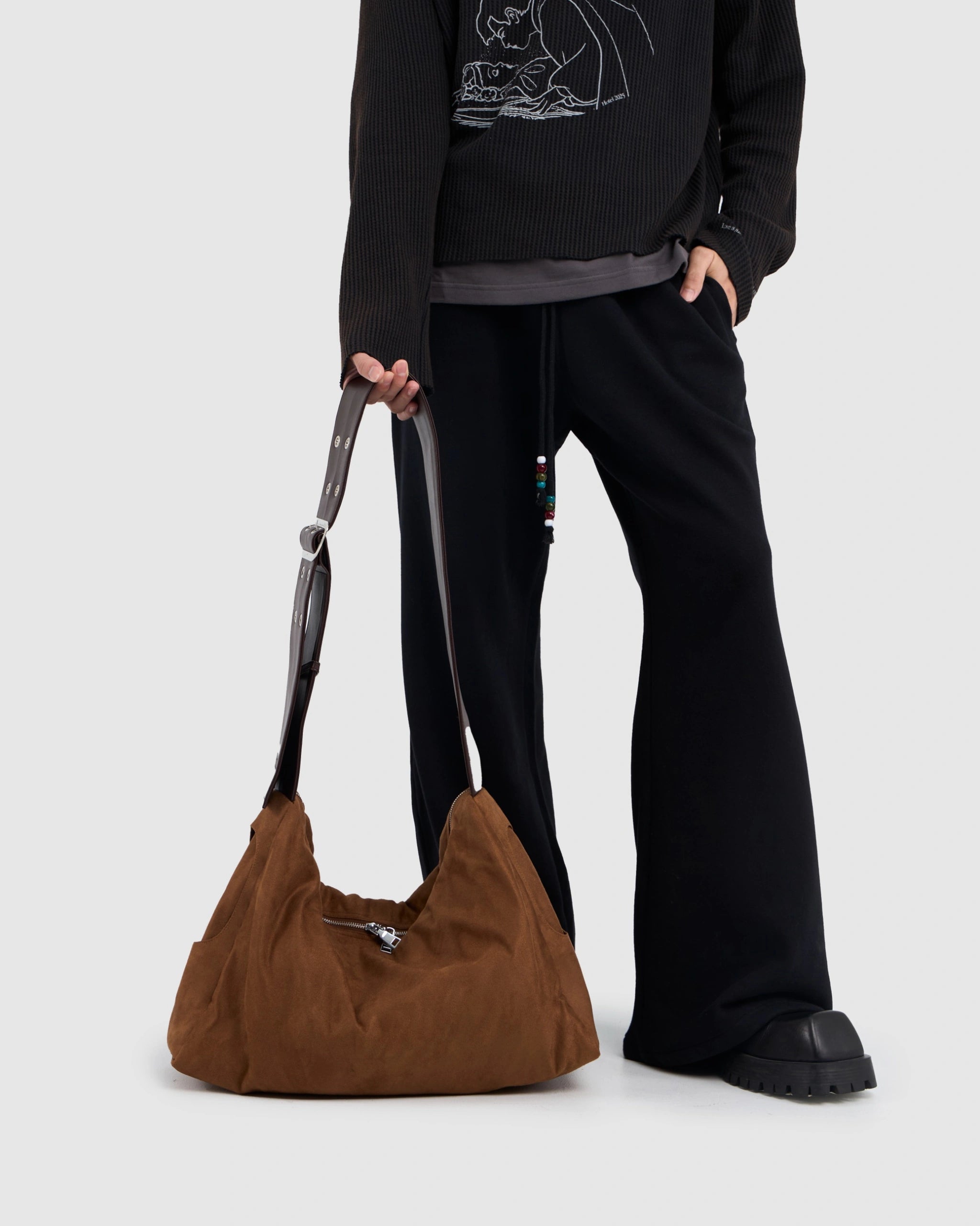 HOTEL Suede Bag [Brown]