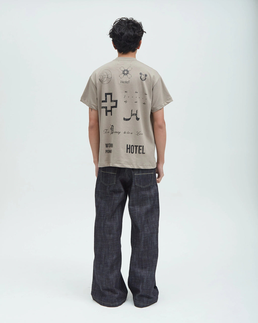 HOTEL Logo Shirt Khaki