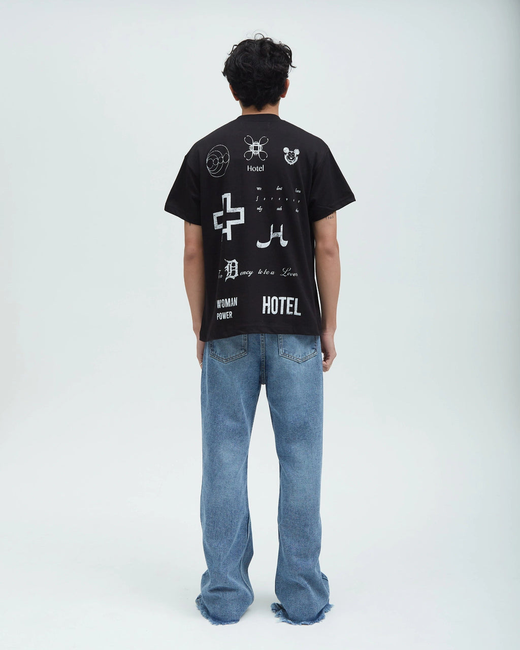 HOTEL Logo Shirt Black