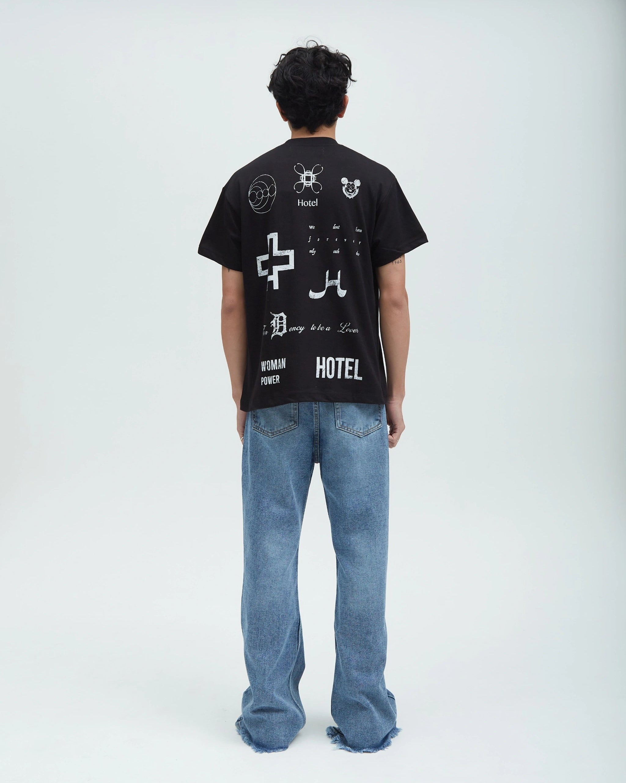 HOTEL Logo Shirt Black