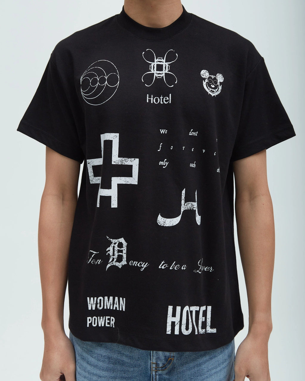 HOTEL Logo Shirt Black