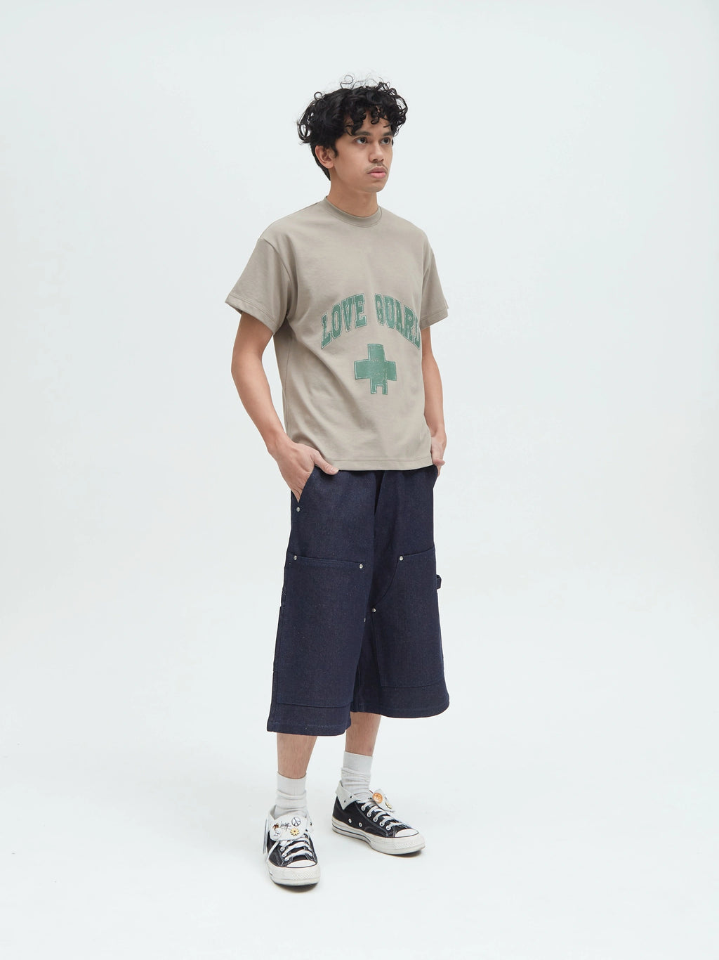 HOTEL Loveguard T Shirt Khaki