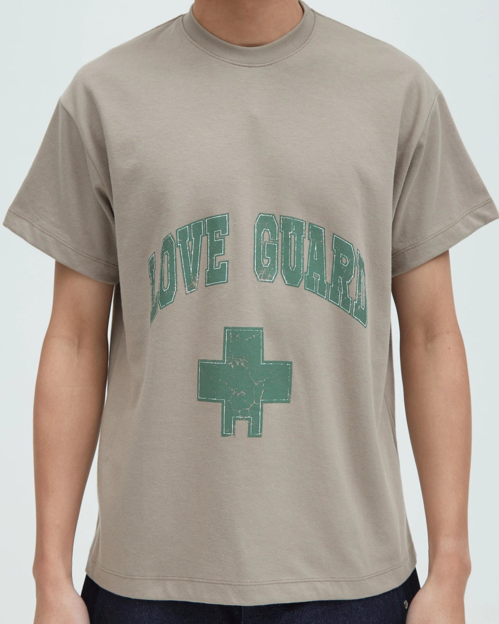 HOTEL Loveguard T Shirt Khaki
