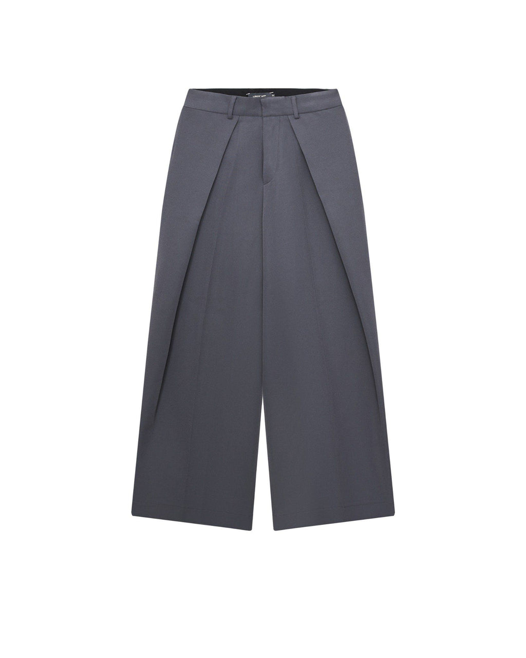 LIDER - ROLLING WIDE-LEG TROUSERS  [Grey]