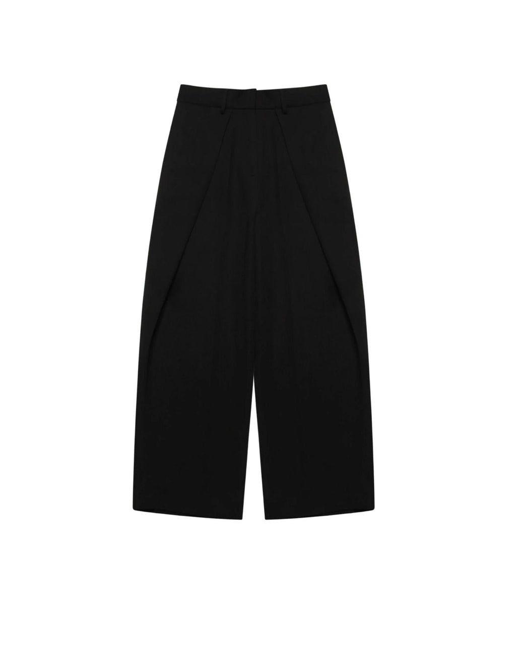 LIDER - ROLLING WIDE-LEG TROUSERS [Black]