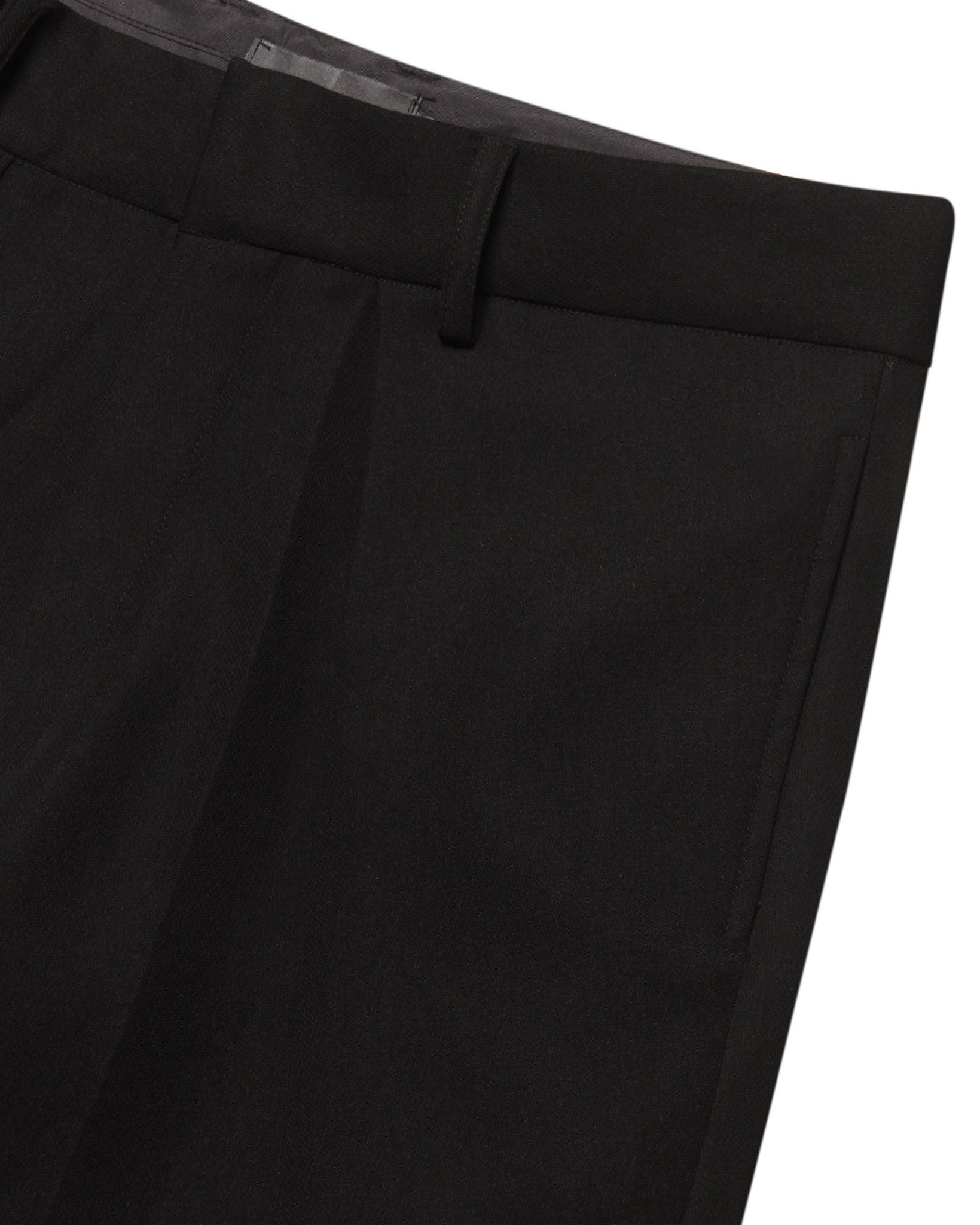 LIDER - ROLLING WIDE-LEG TROUSERS [Black]