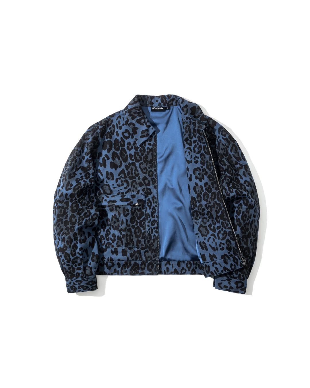 LEOPARD JACKET [BLUE]