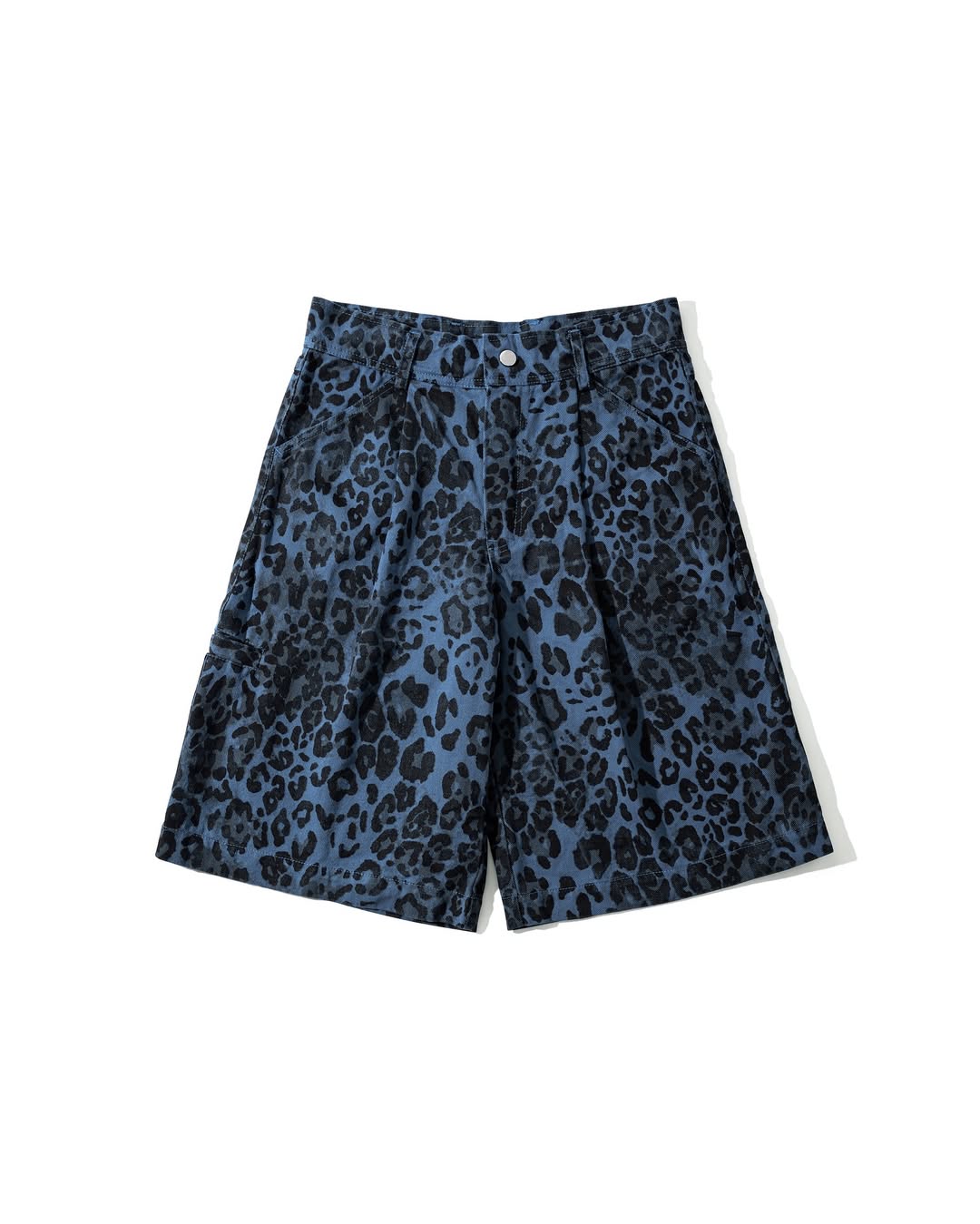 LEOPARD SHORTS [BLUE]