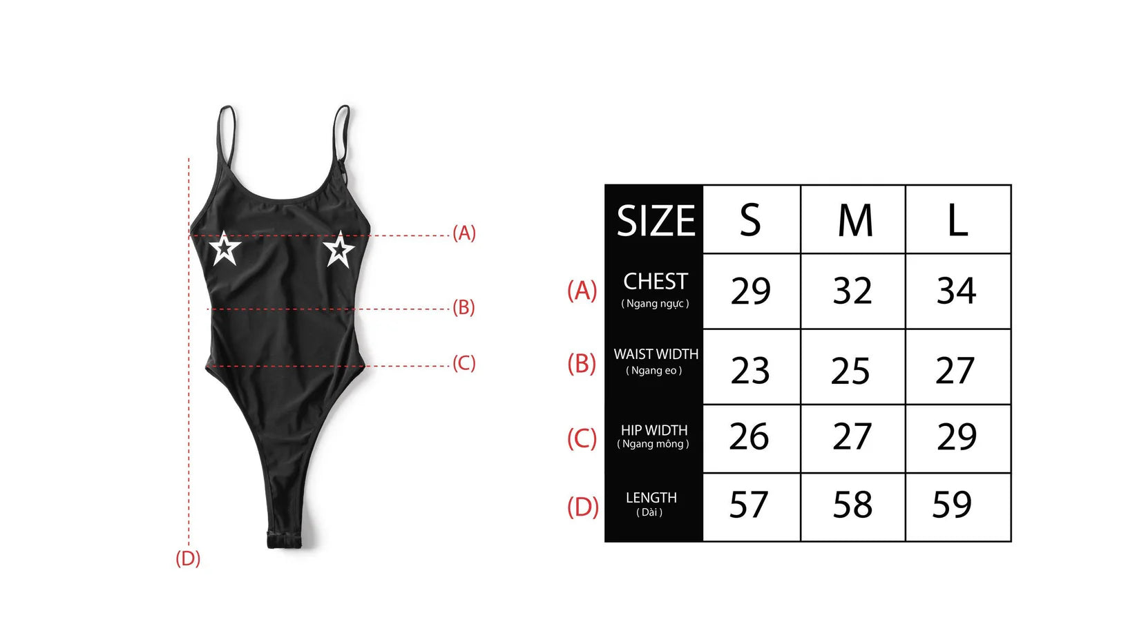 PC STAR BODY SUIT