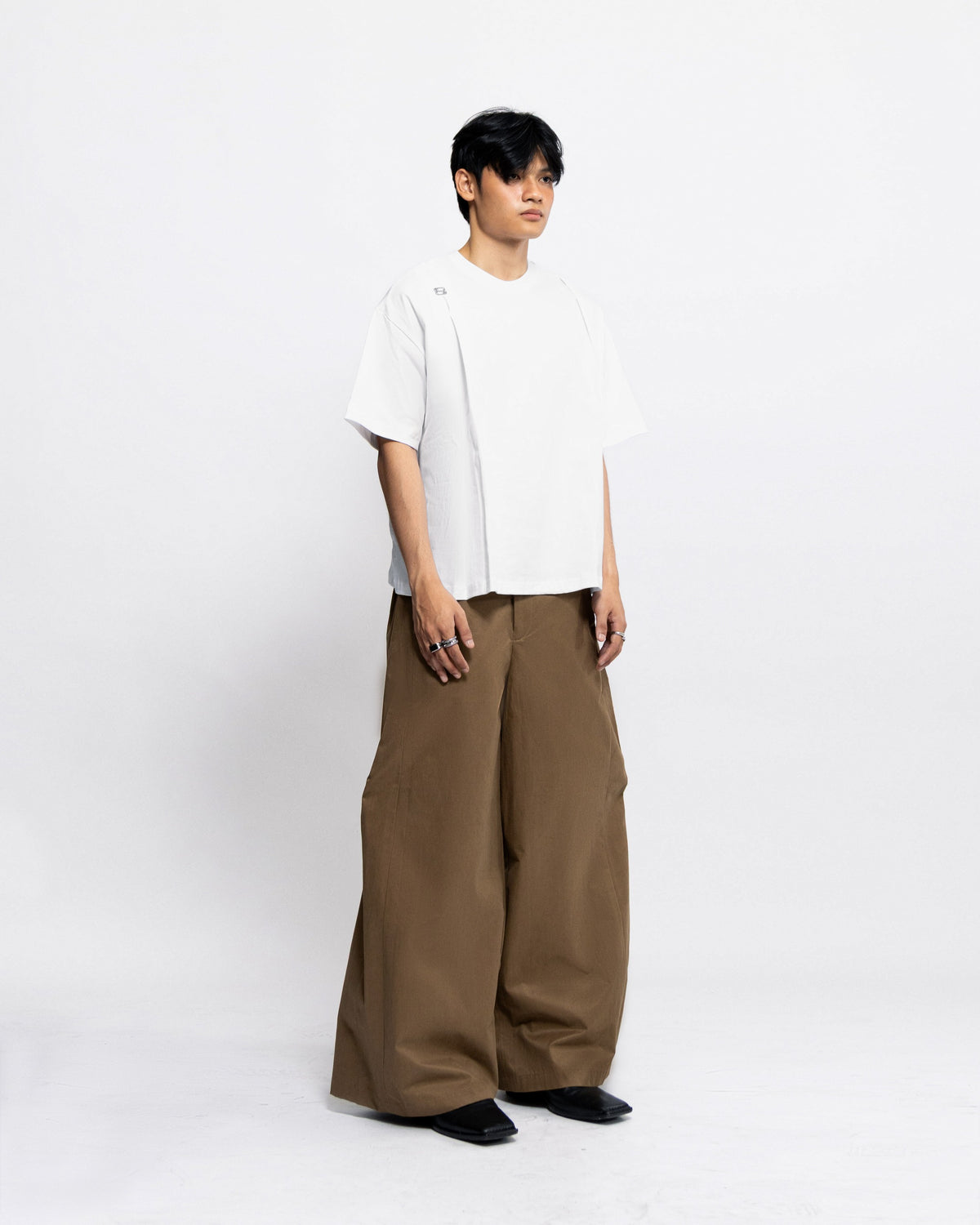 BLANC STUDIO Scape Boxy Tees - White