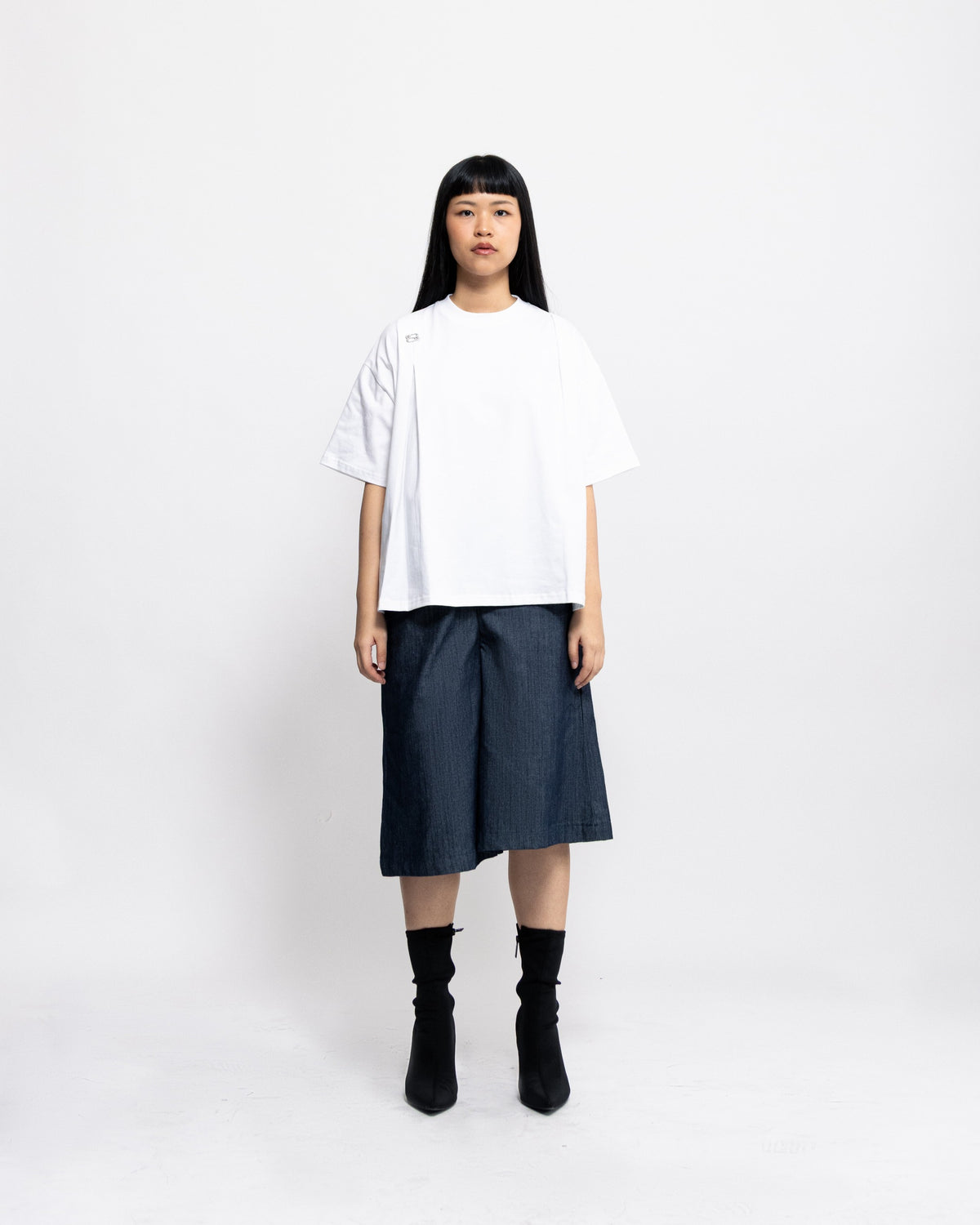 BLANC STUDIO Scape Boxy Tees - White