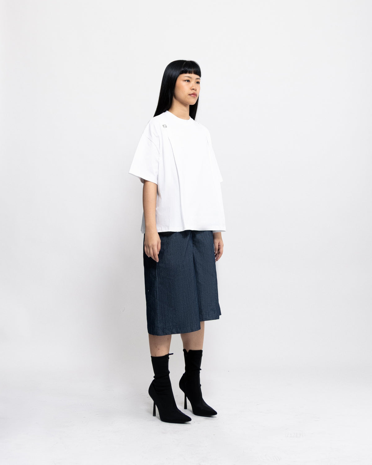 BLANC STUDIO Scape Boxy Tees - White