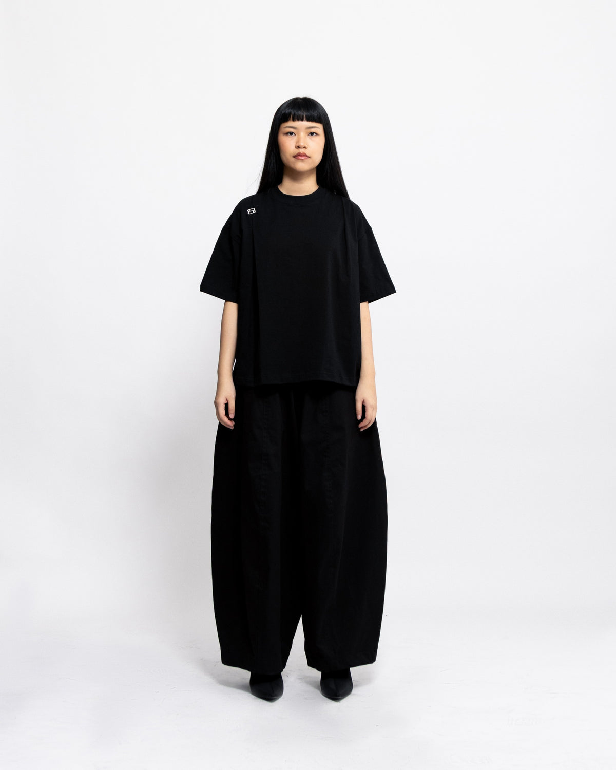 BLANC STUDIO Scape Boxy Tees - Black