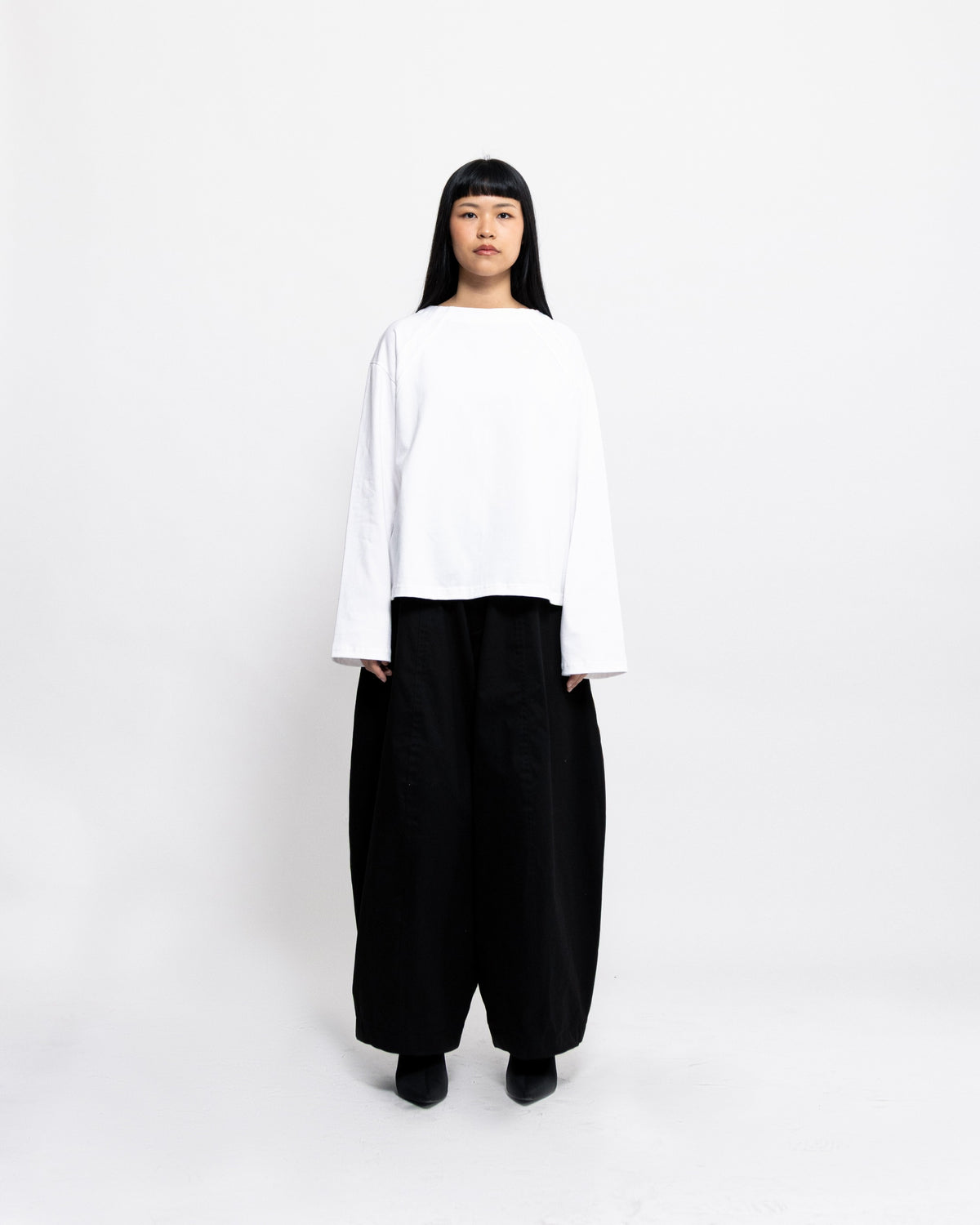 BLANC STUDIO Scape Oversize Longsleeve - White