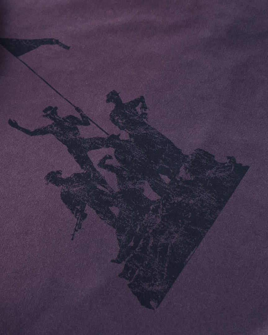 WACKY WASHED PURPLE HOODIE