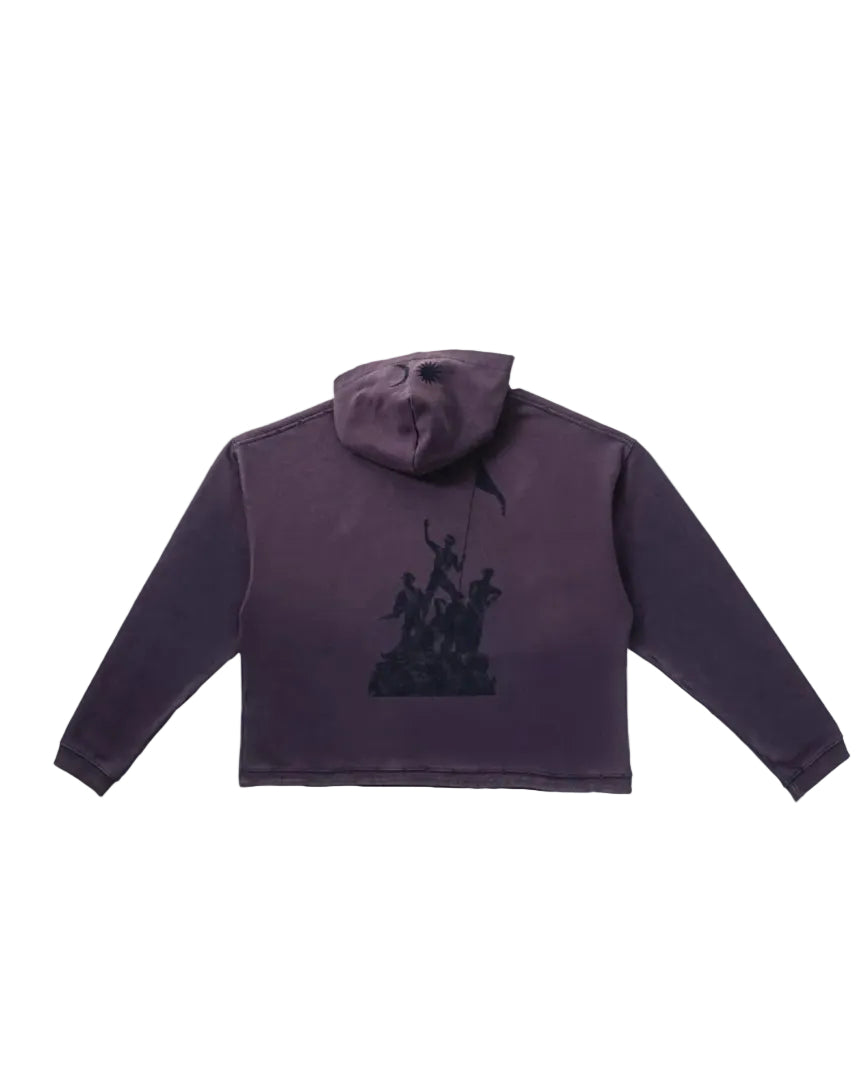 WACKY WASHED PURPLE HOODIE