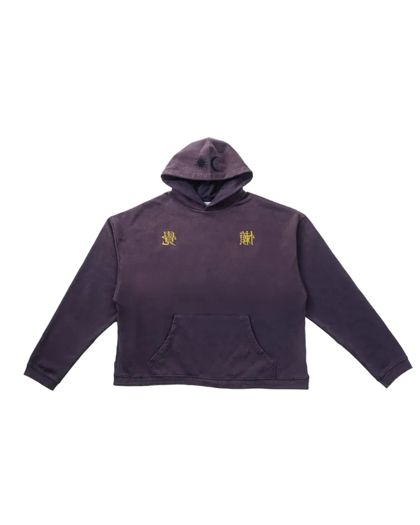 WACKY WASHED PURPLE HOODIE