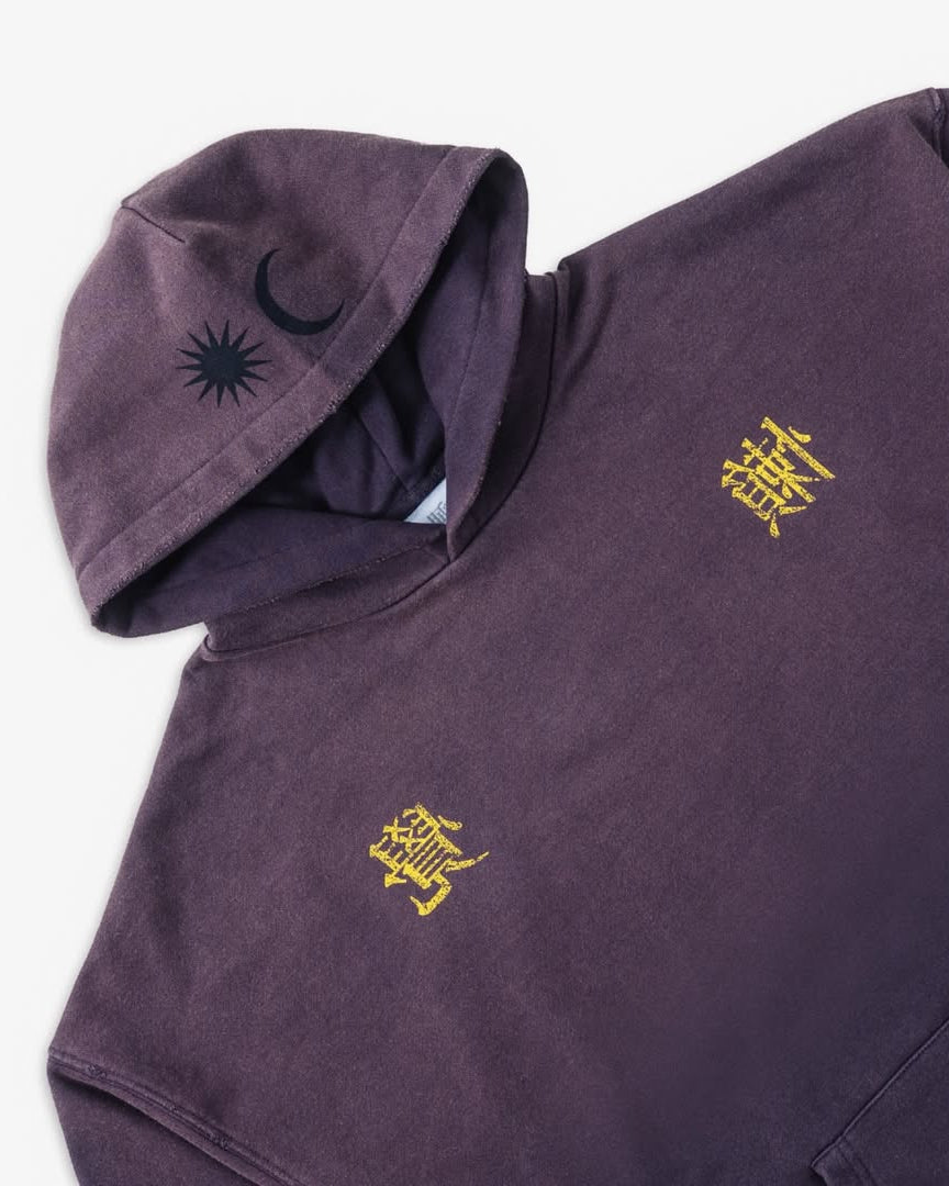 WACKY WASHED PURPLE HOODIE