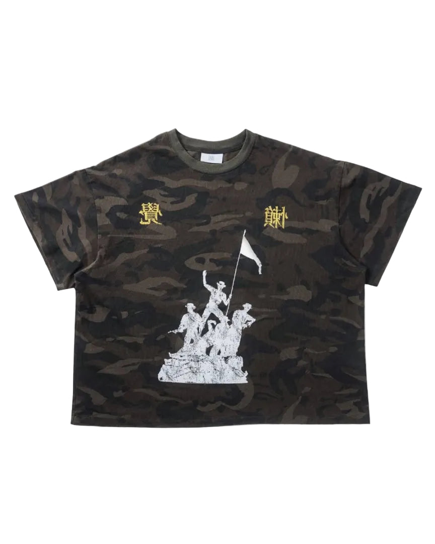 WACKY WASHED CAMO TEE