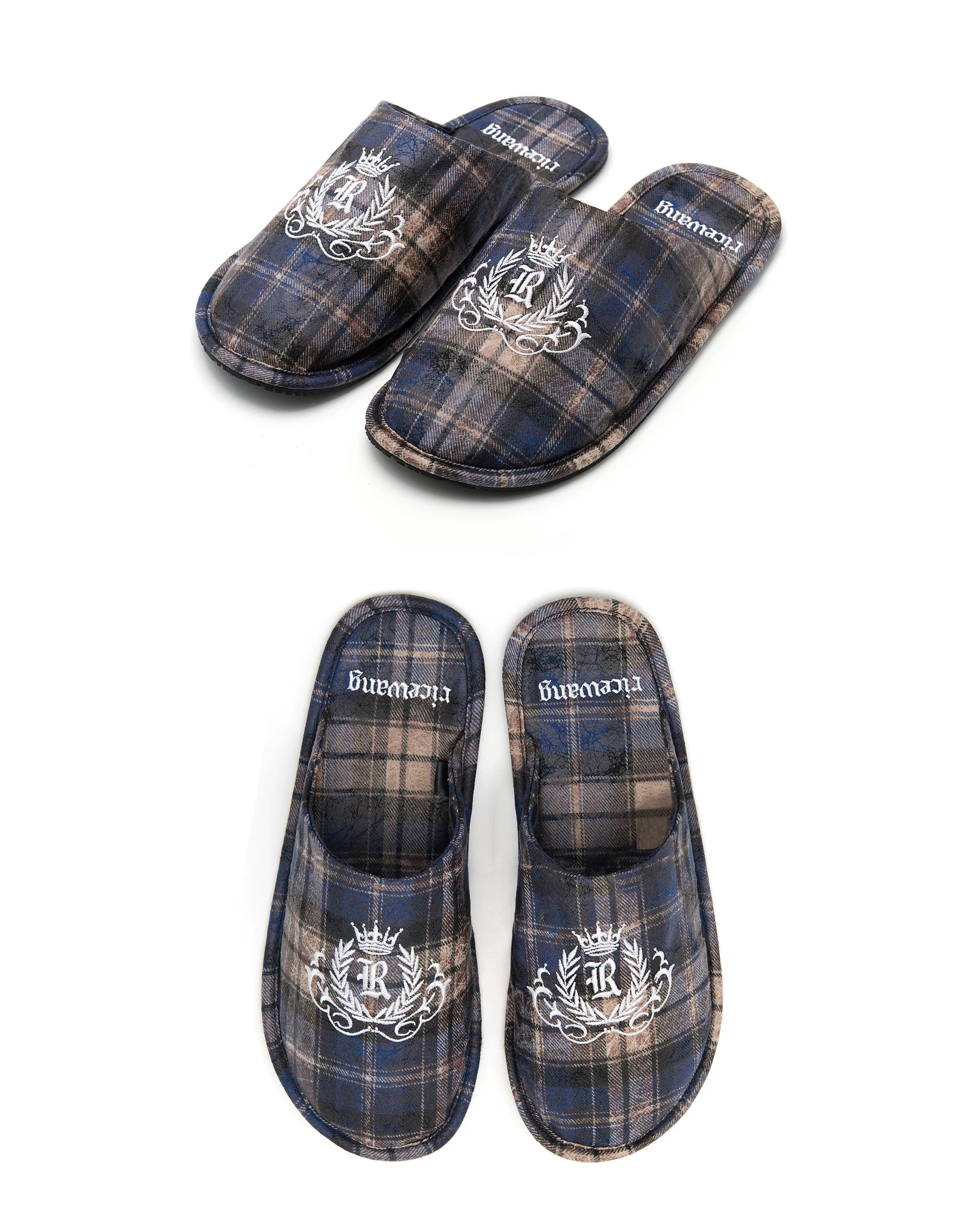 RICEWANG Hotel Slippers - Blue