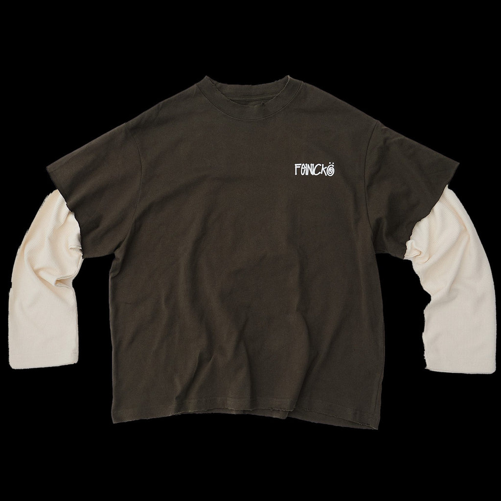 FK “3” LONG Sleeve - Brown