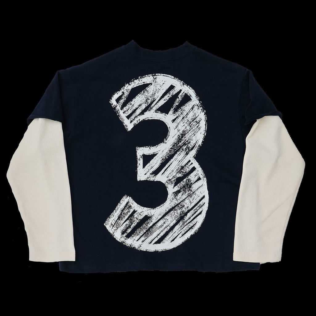 FK “3” LONG Sleeve - NAVY