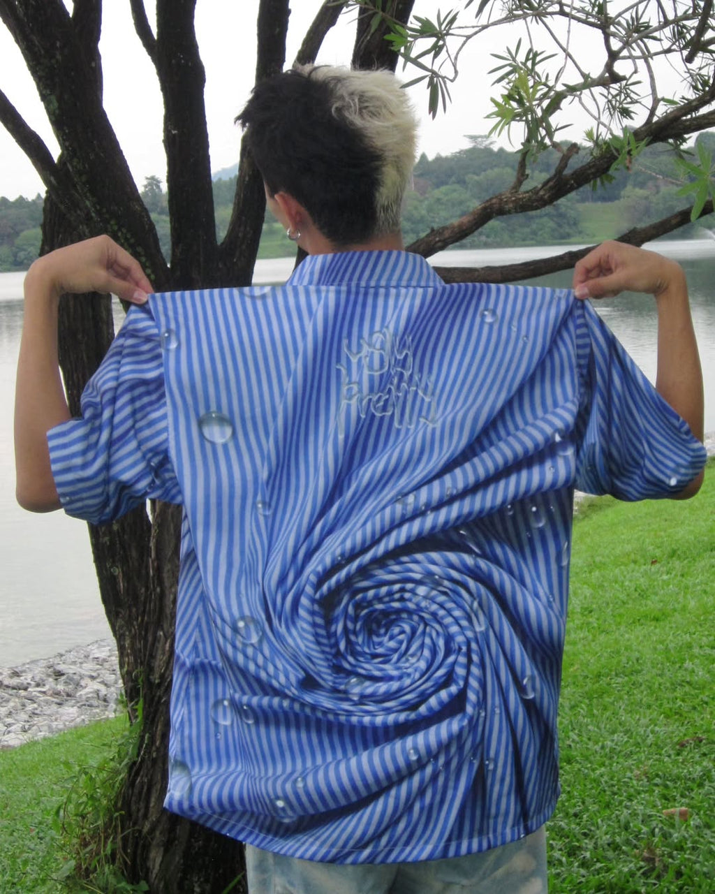 Ugly Pretty Whirlpool Illusion Shirt