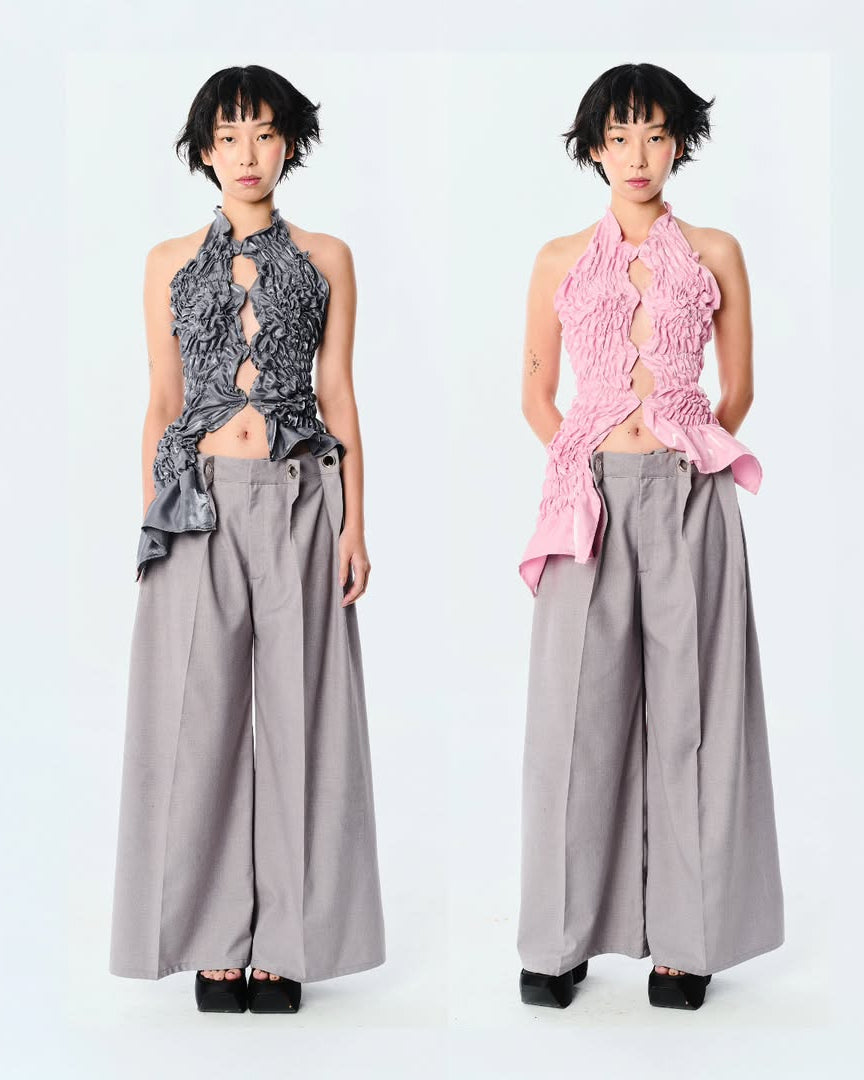 Ugly Pretty Blooming Smoked Top [Pink]