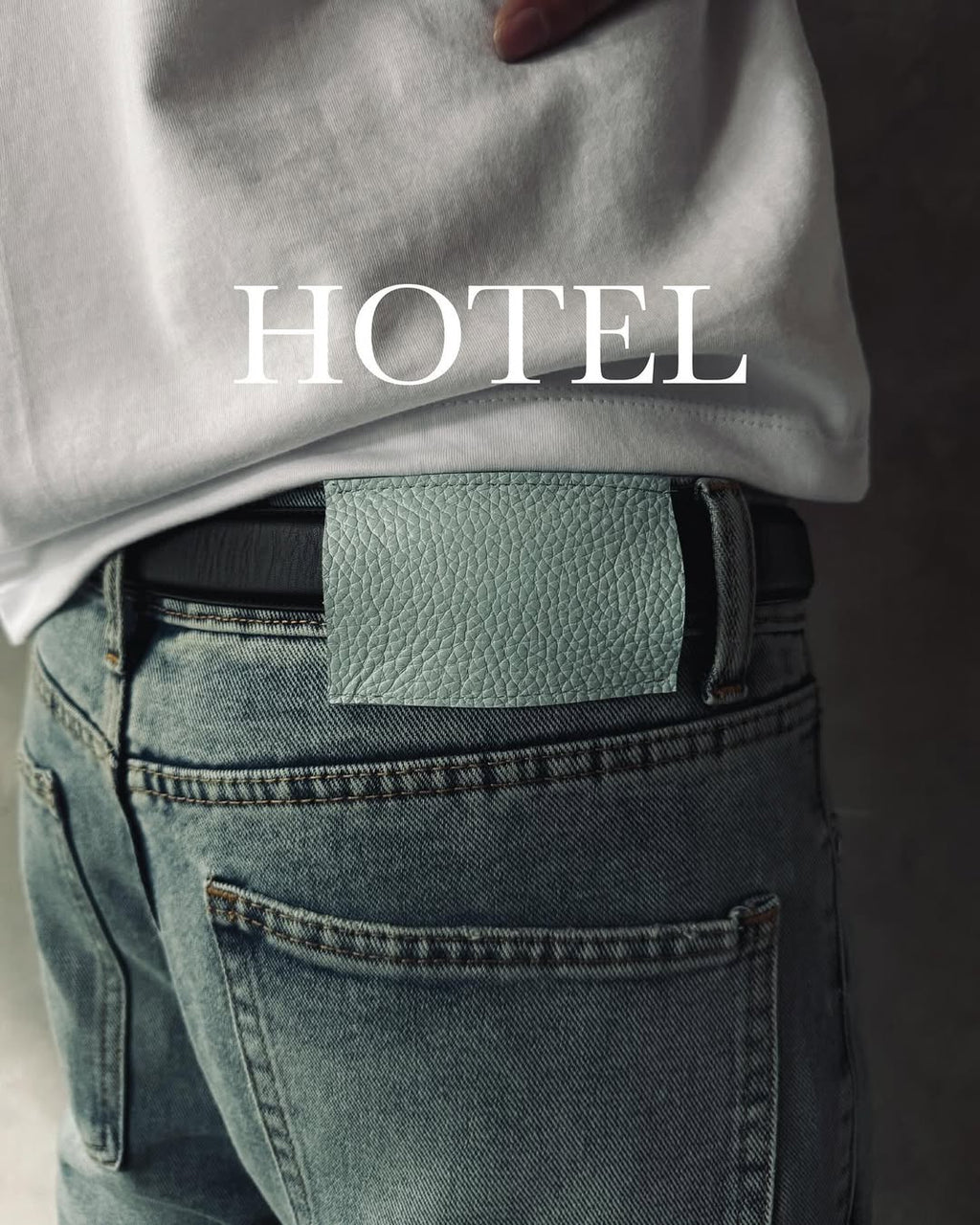 HOTEL - Flare V1 Blue Washed Denim