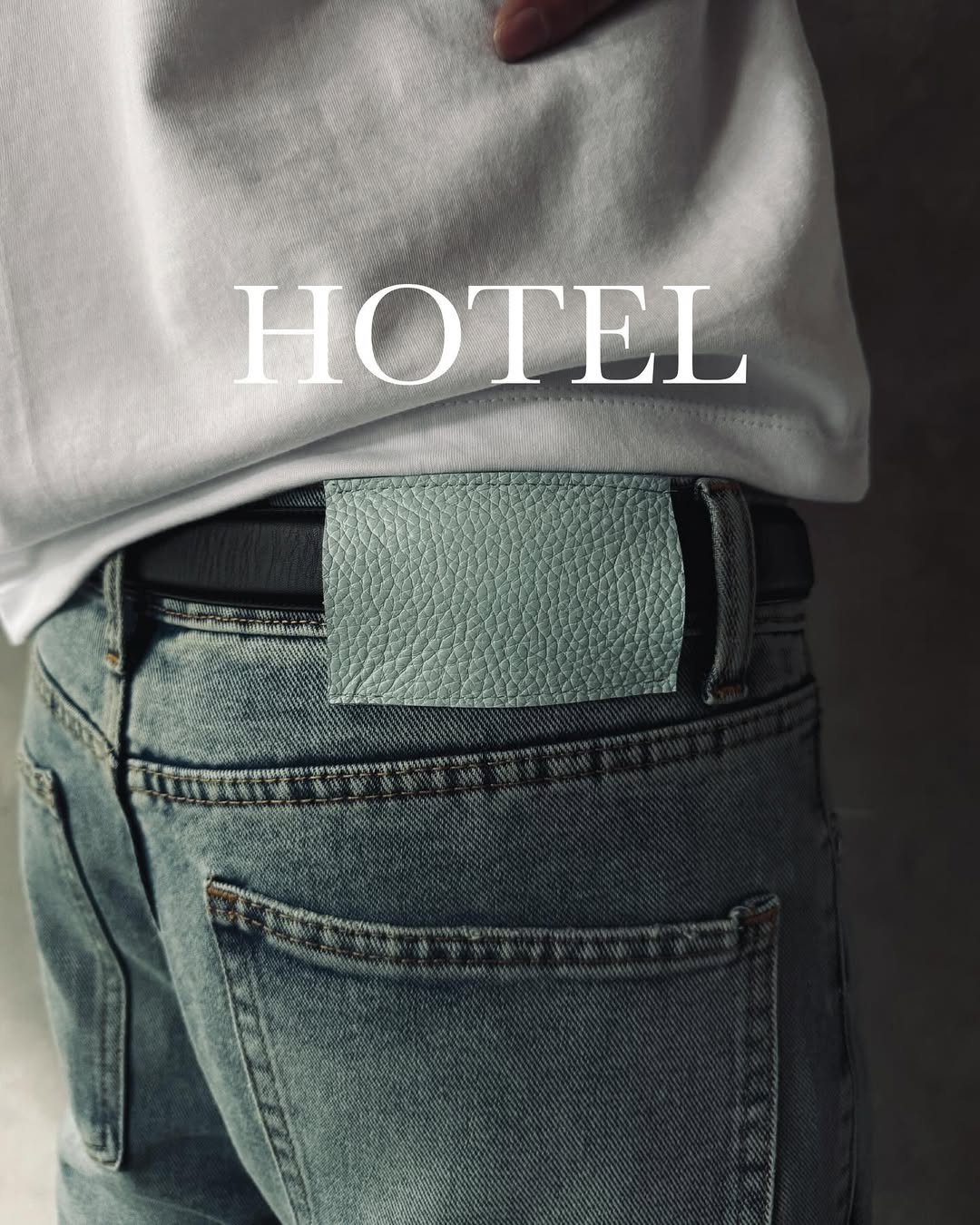 HOTEL - Flare V1 Blue Washed Denim