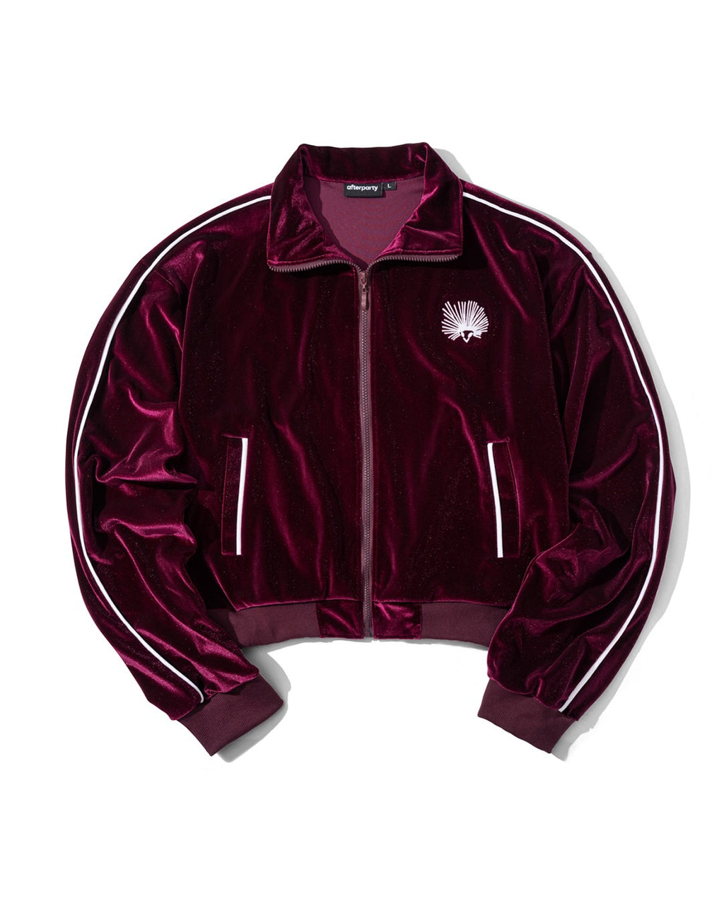 VELOUR JACKET [BORDEAUX RED]