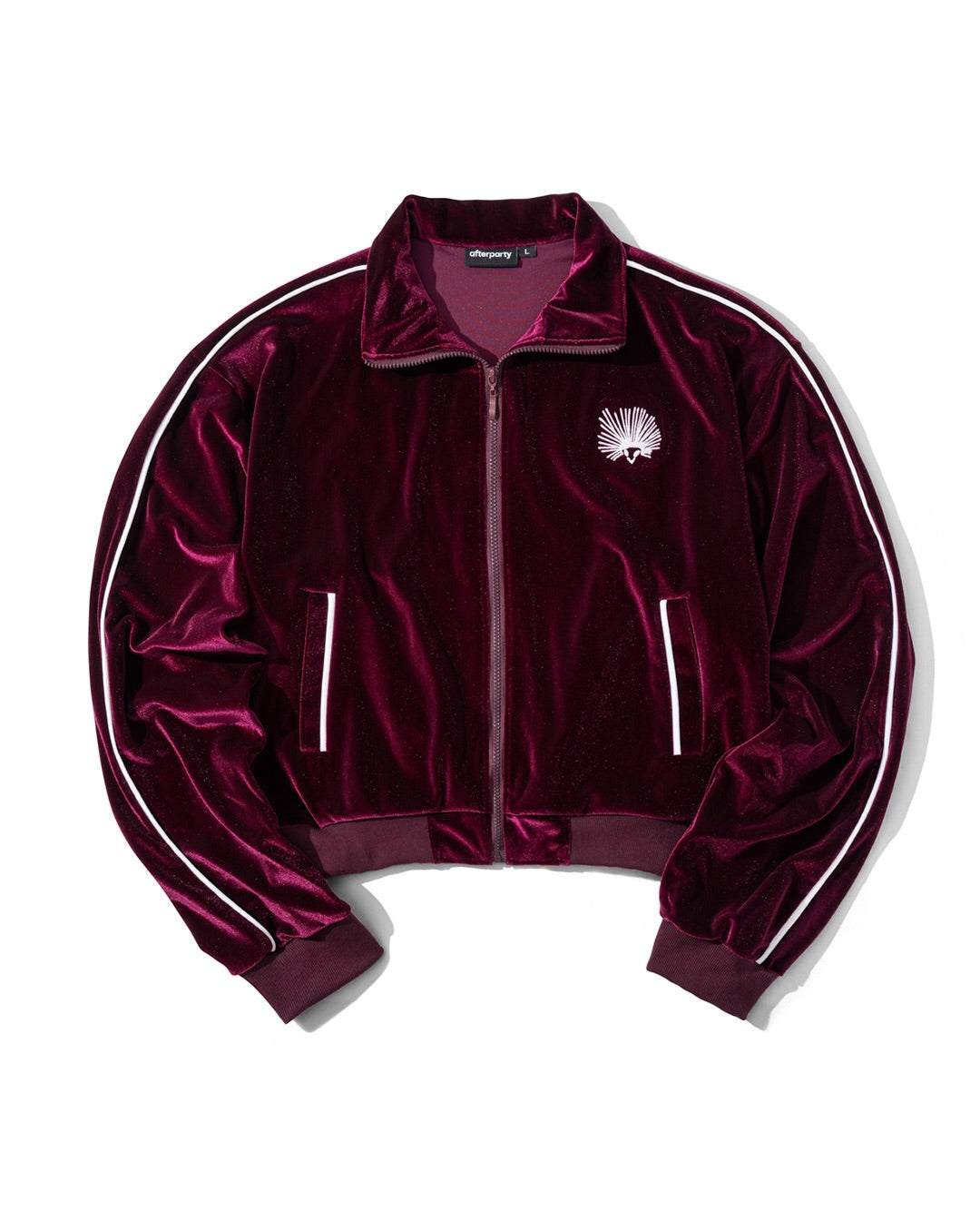 VELOUR JACKET [BORDEAUX RED]