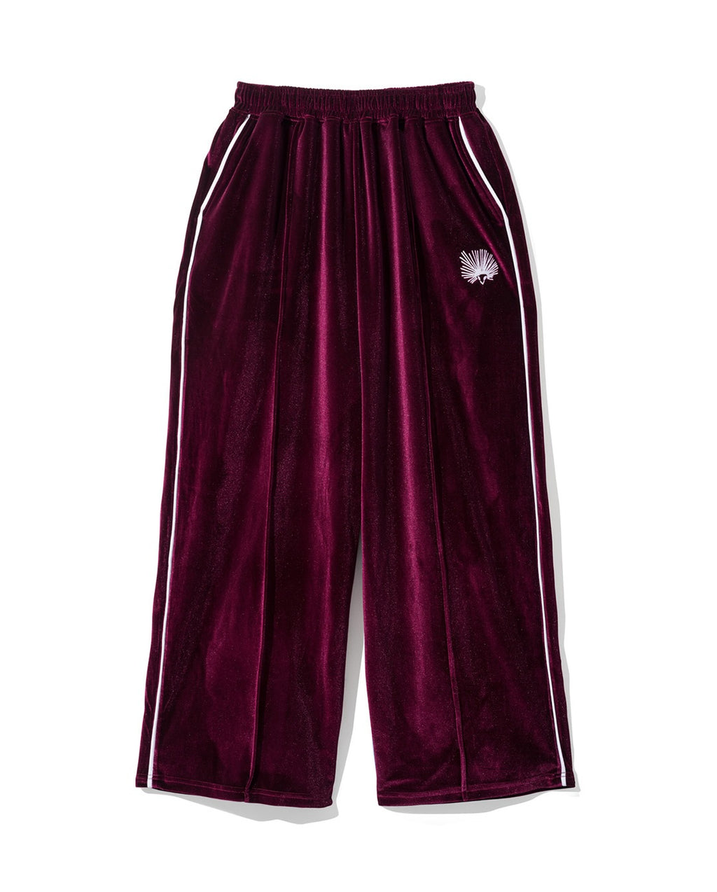 VELOUR PANT [BORDEAUX RED]