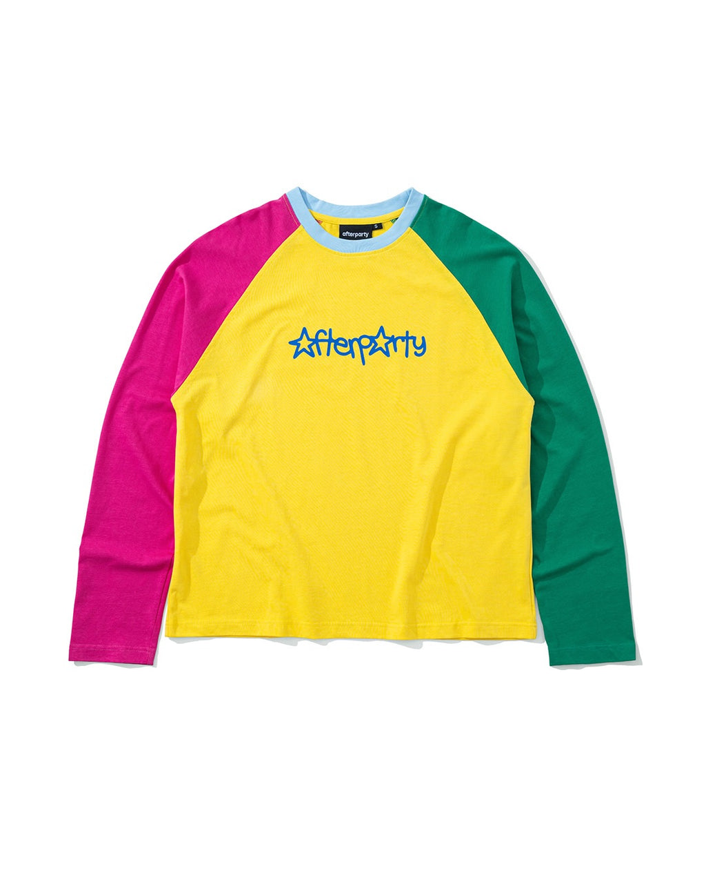 STAR LETTER RAGLAN - YELLOW