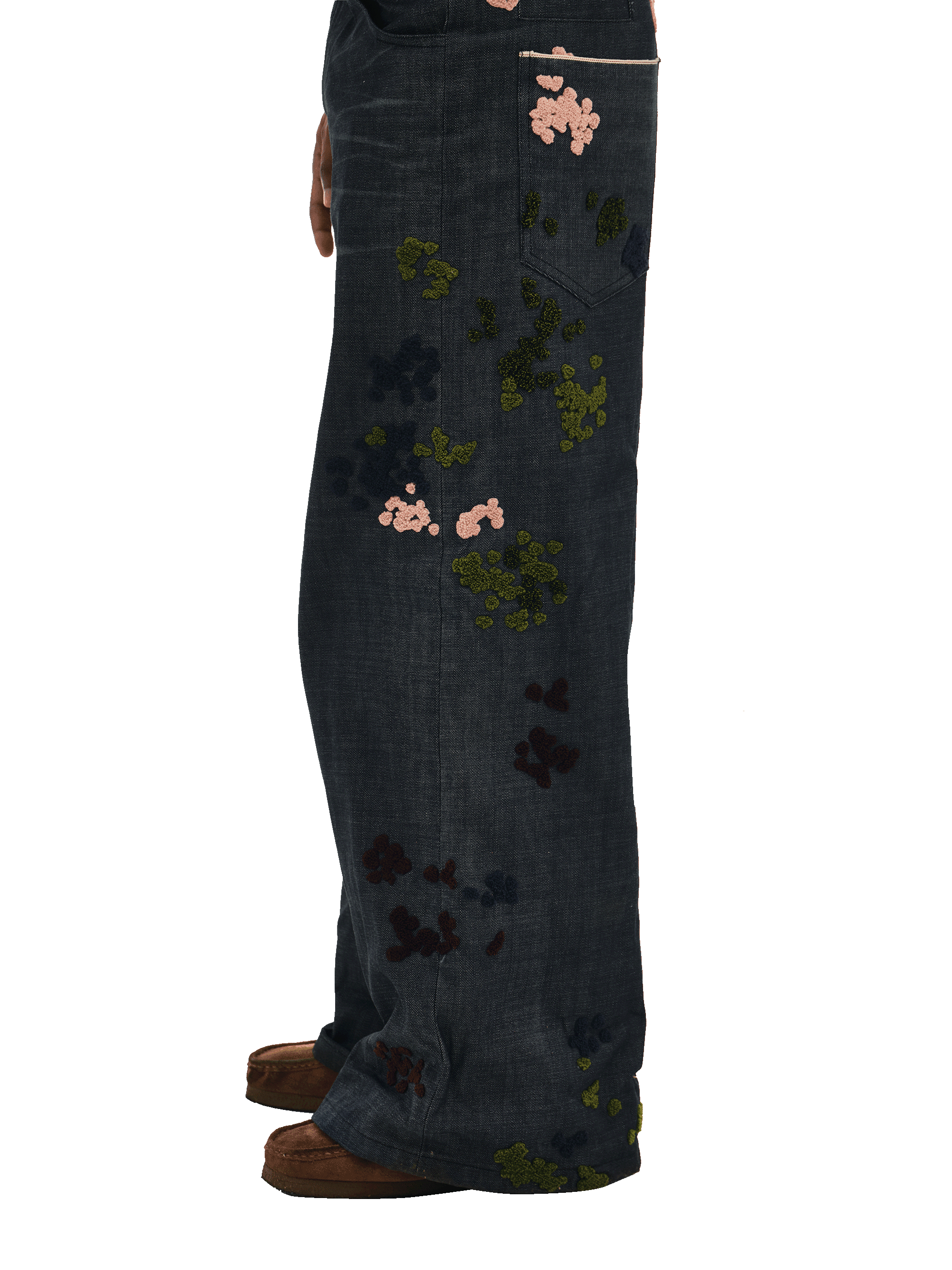 FK VEIN Bloom Selvedge Denim Pants