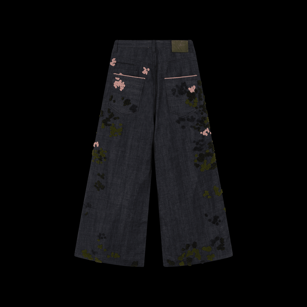 FK VEIN Bloom Selvedge Denim Pants