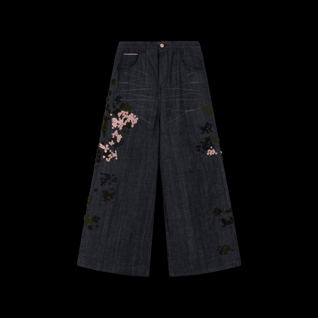 FK VEIN Bloom Selvedge Denim Pants