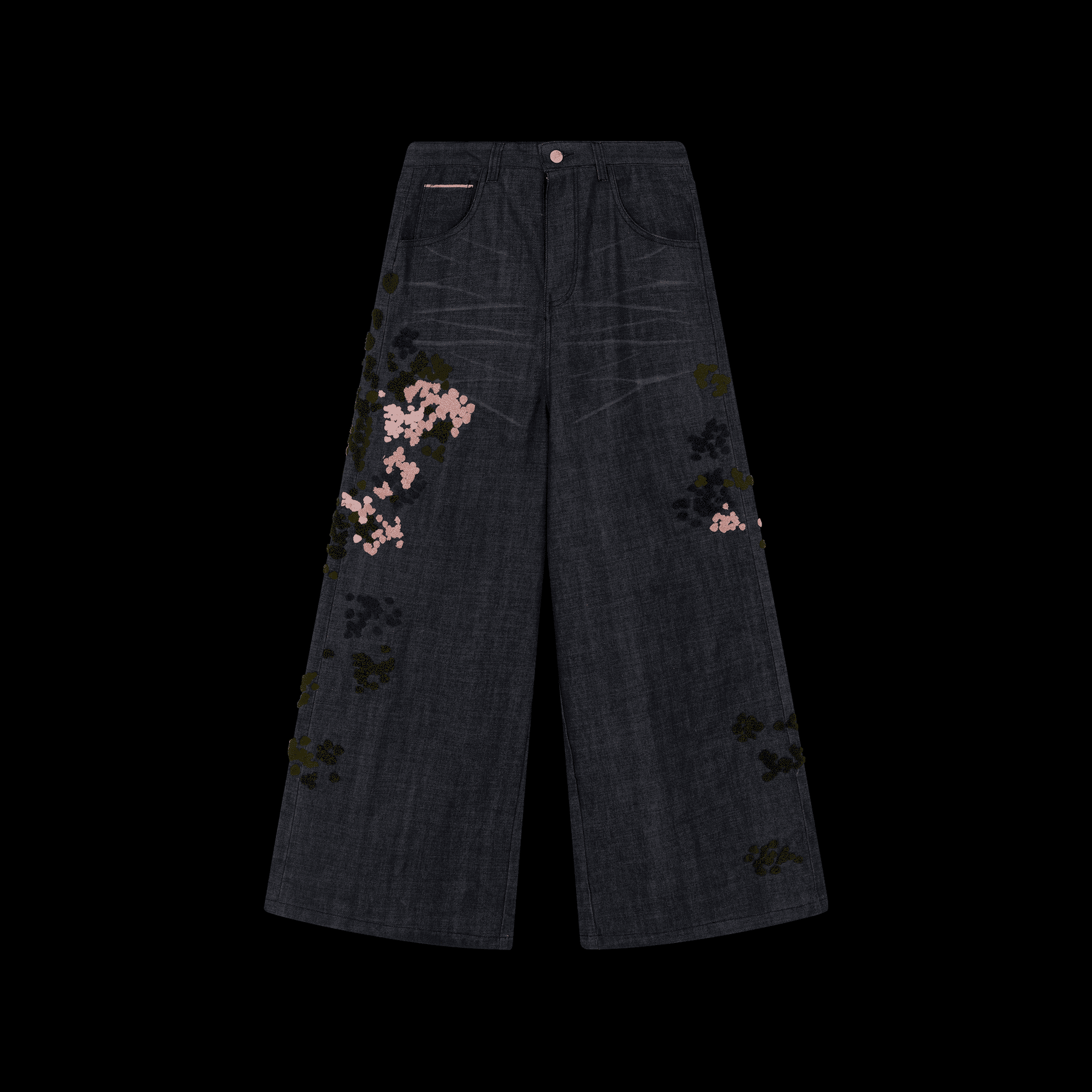 FK VEIN Bloom Selvedge Denim Pants