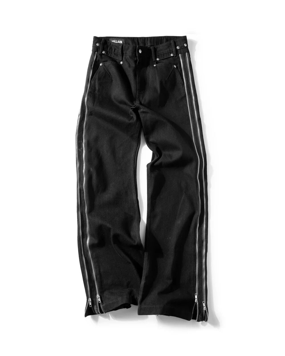 VL SIDE Zip-up Straight Pants
