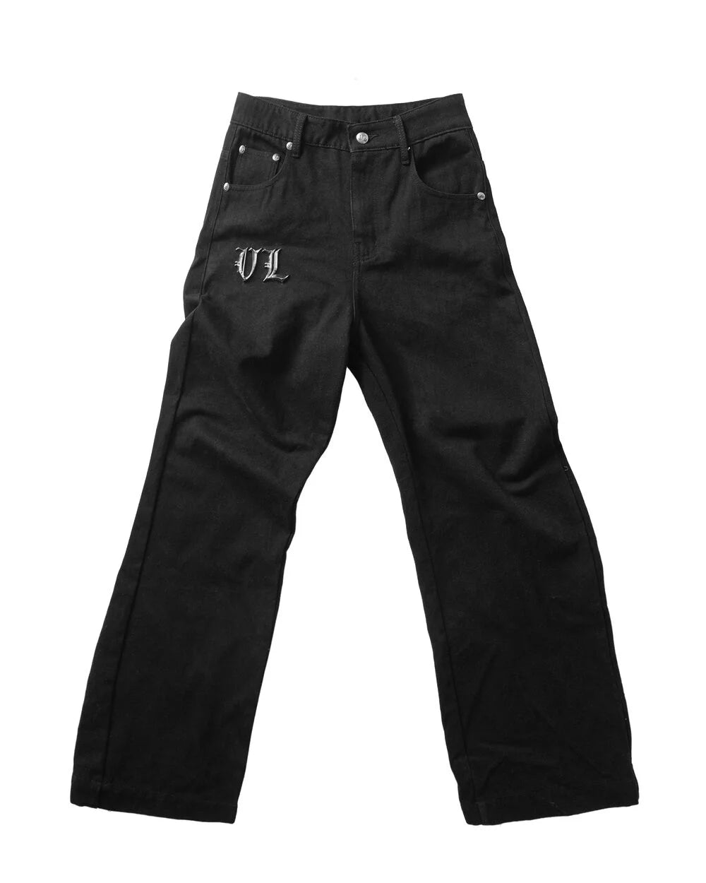 VL Metal Straight Denim Pants