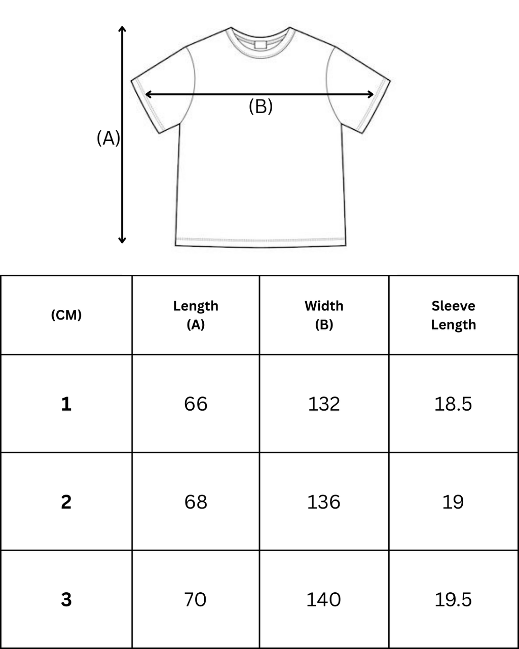 WACKY WASHED WHITE TEE