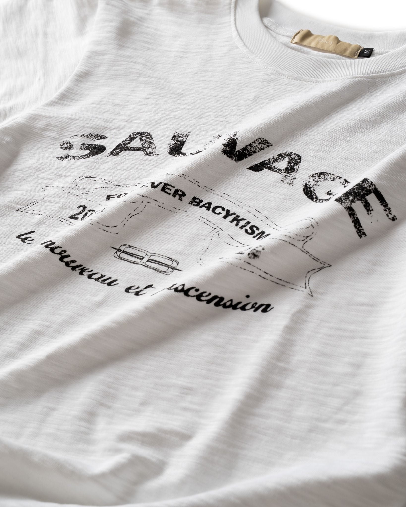 BCK Sauvage TEE - White