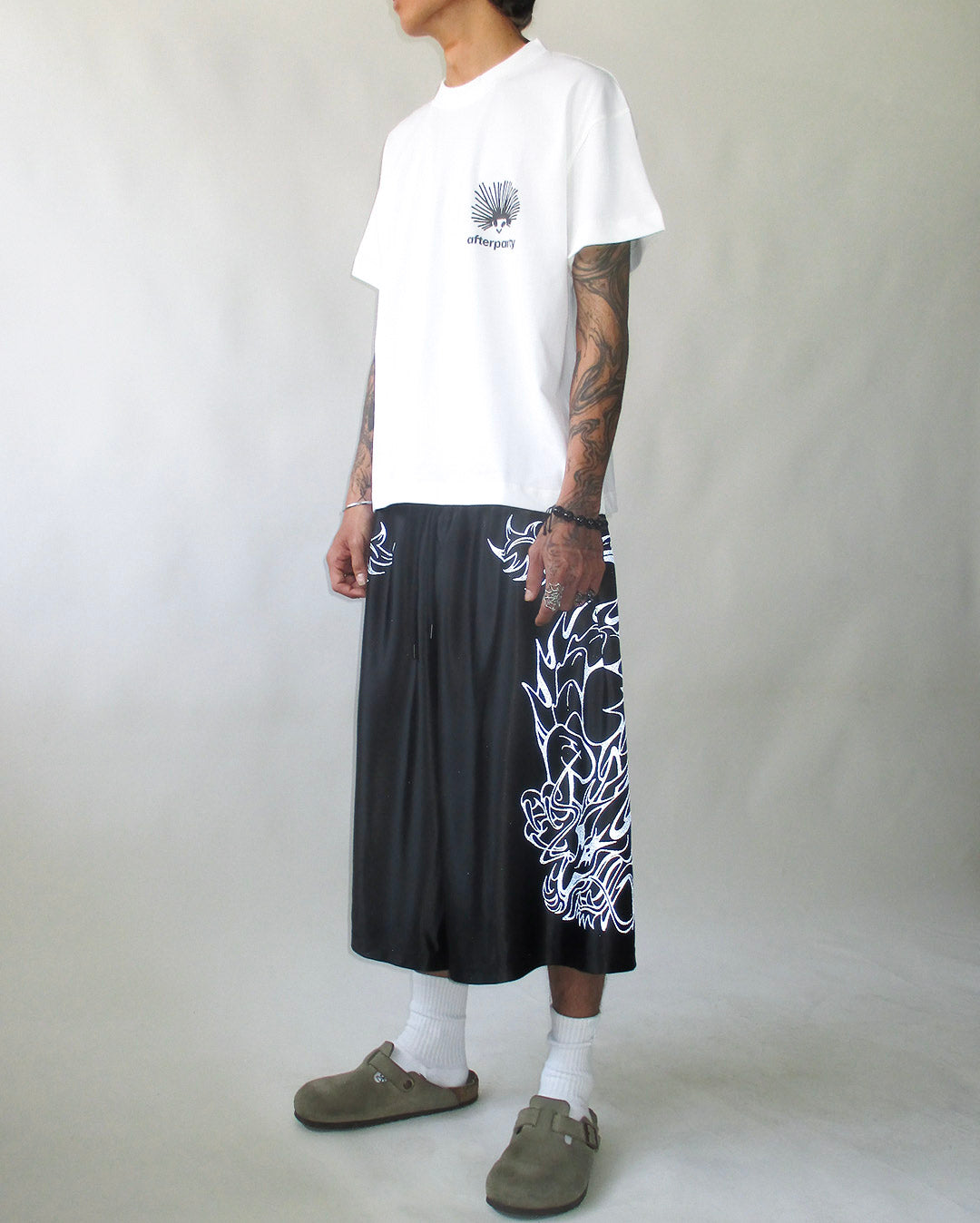 AFTERPARTY Dragon Bball Shorts - Black 6
