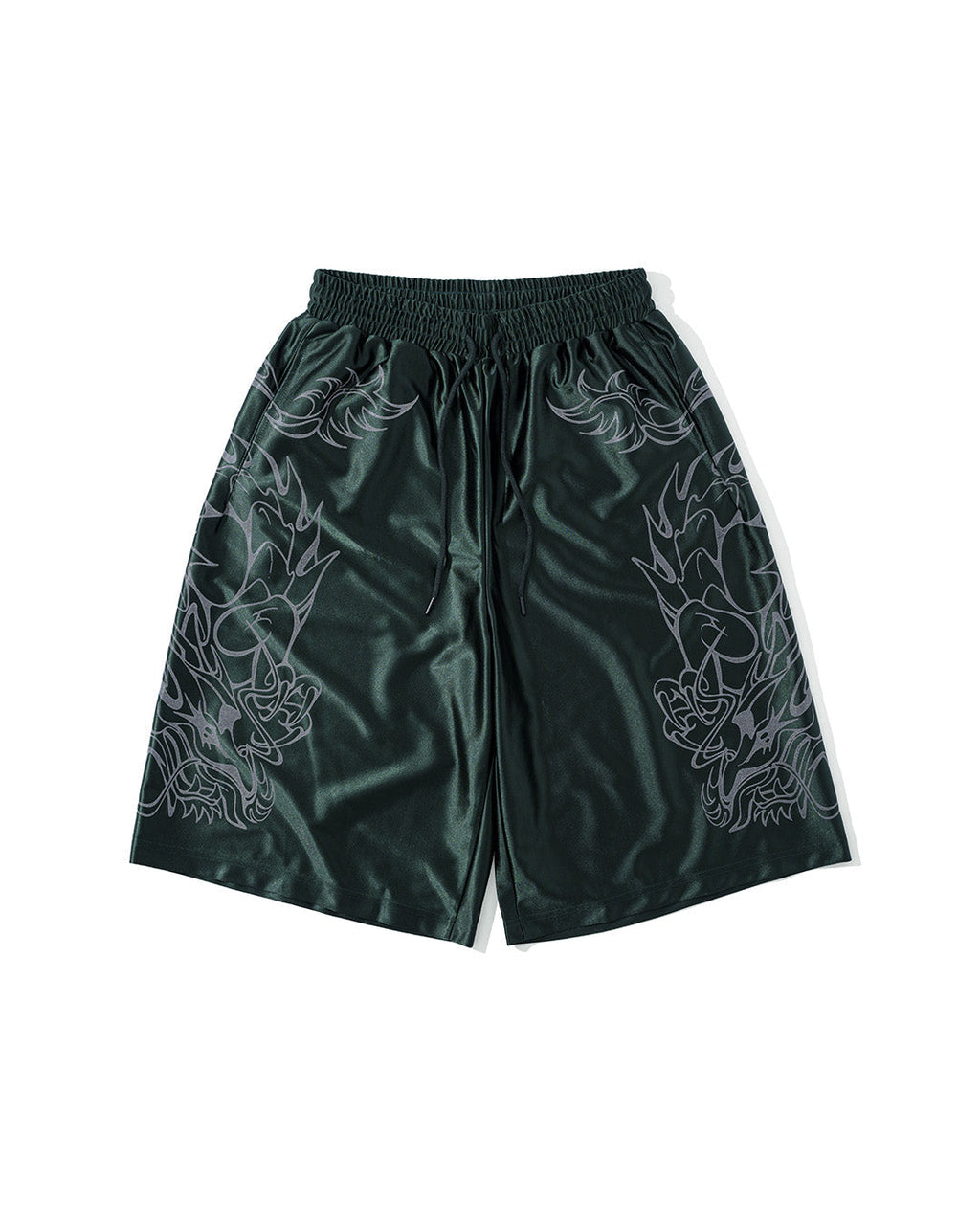 AFTERPARTY Dragon Bball Shorts - Green 1