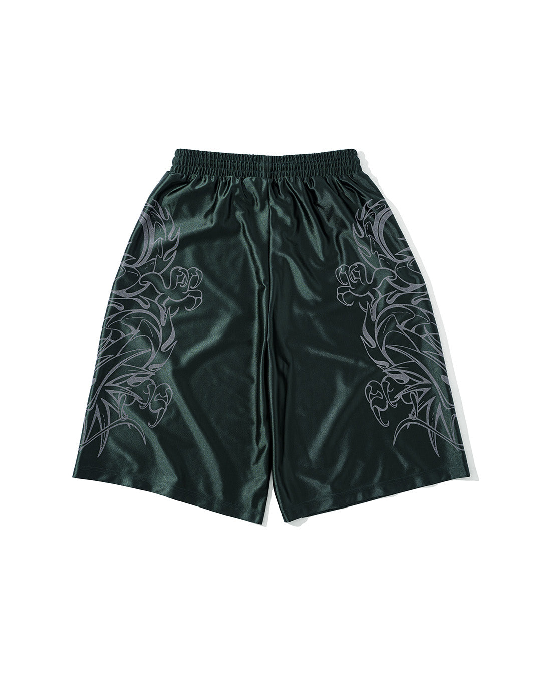 AFTERPARTY Dragon Bball Shorts - Green 2