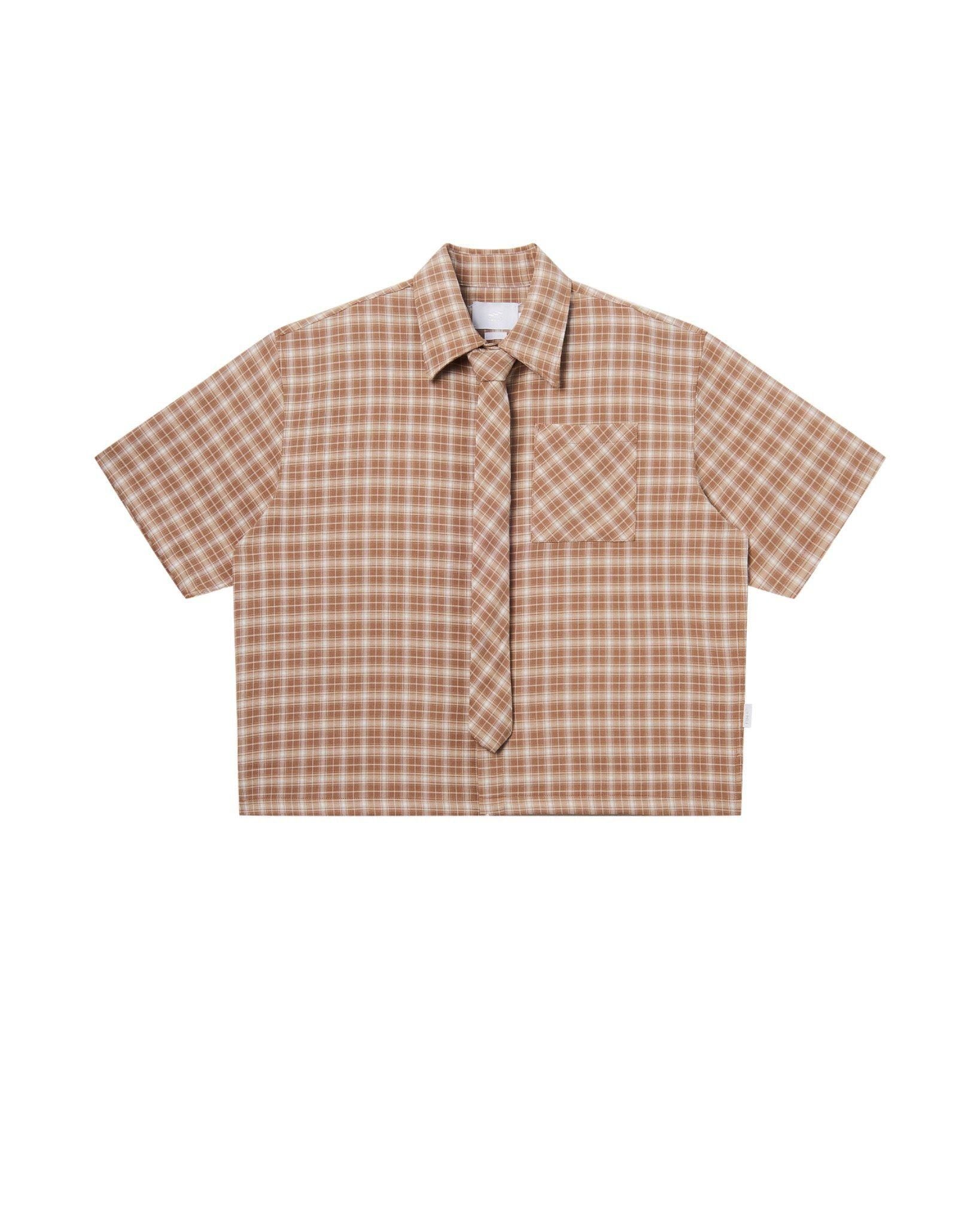 LIDER CAROLINE BOXY SHIRT 2.0 [Checked Ginger]
