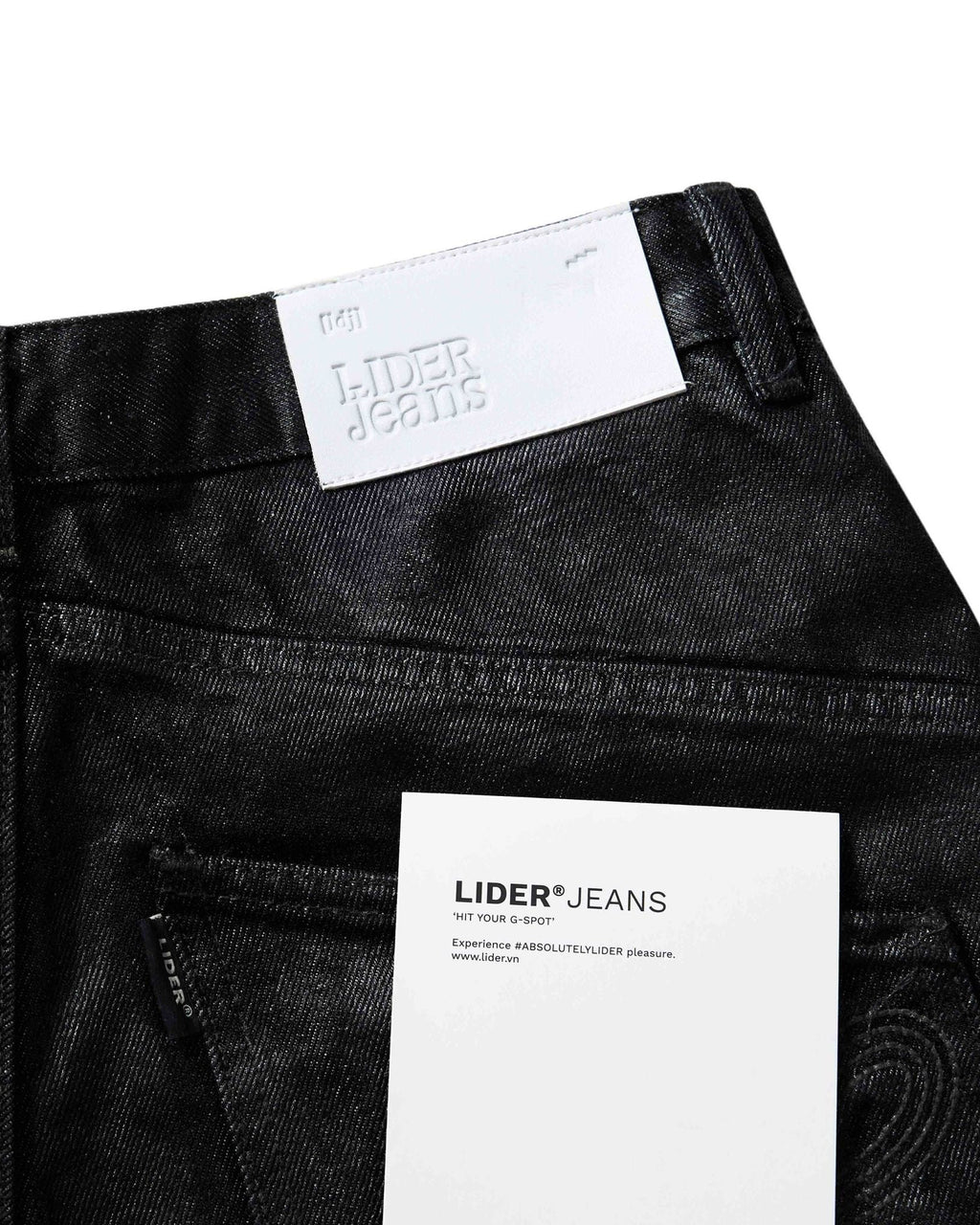 LIDER - OVERROLLED CARPENTER SHORTS [Washed Black]